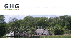 Desktop Screenshot of bio-klaeranlagen.at